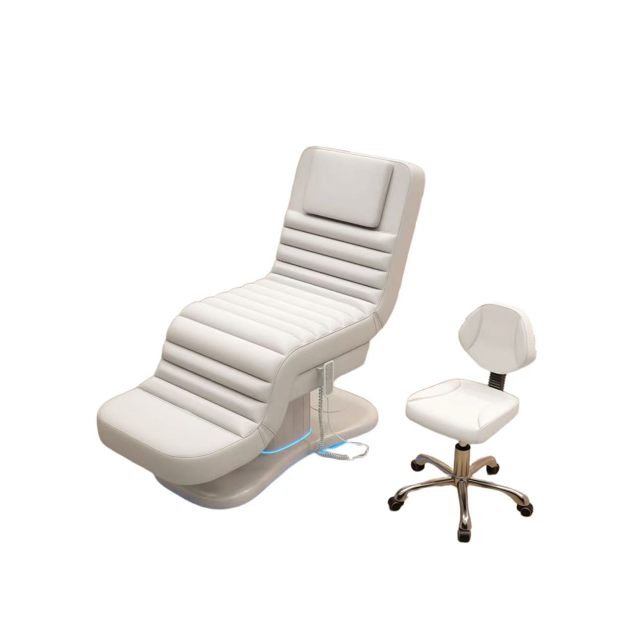 Luxury Electric Beauty Bed with LED Base